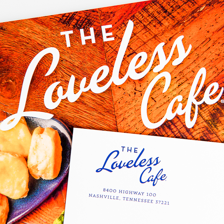 Loveless Cafe Self Mailer