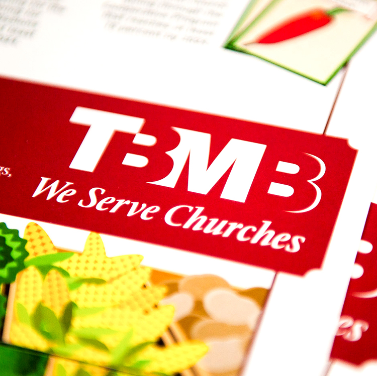 Phillips Printing Portfolio Tennessee Baptist Mission Board Gatefold Brochure