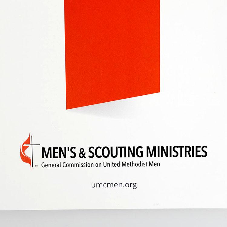 United Methodist Men leader packet printing and ministry publication production