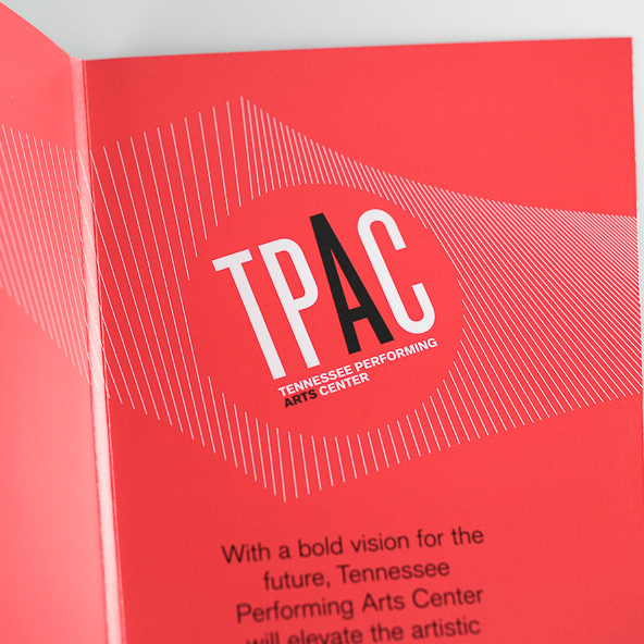 Tennessee Performing Arts Center - Capital Campaign Pocket Folders - Portfolio 2026 - Phillips Printing Company