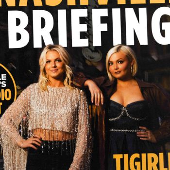 The Nashville Briefing magazine cover with Tigirlily Gold
